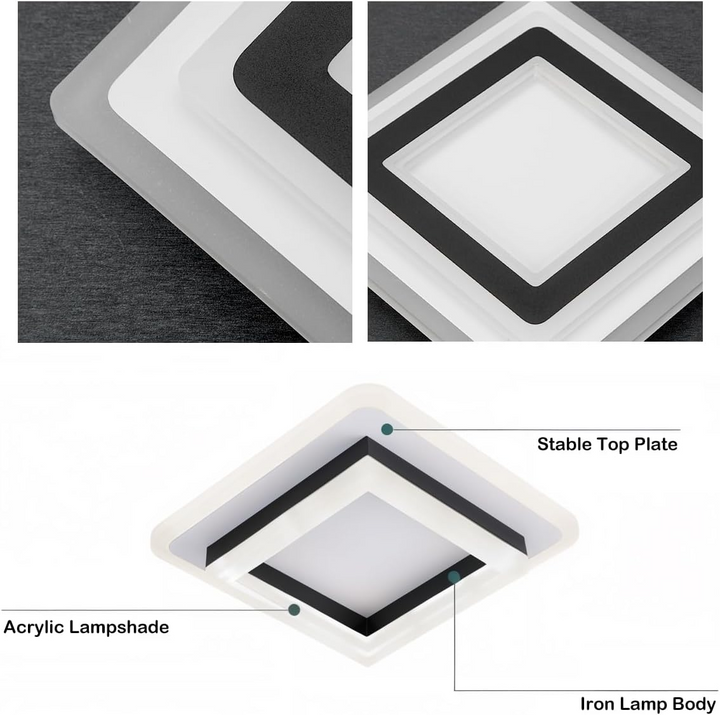 Square LED Ceiling Light | Stornfield