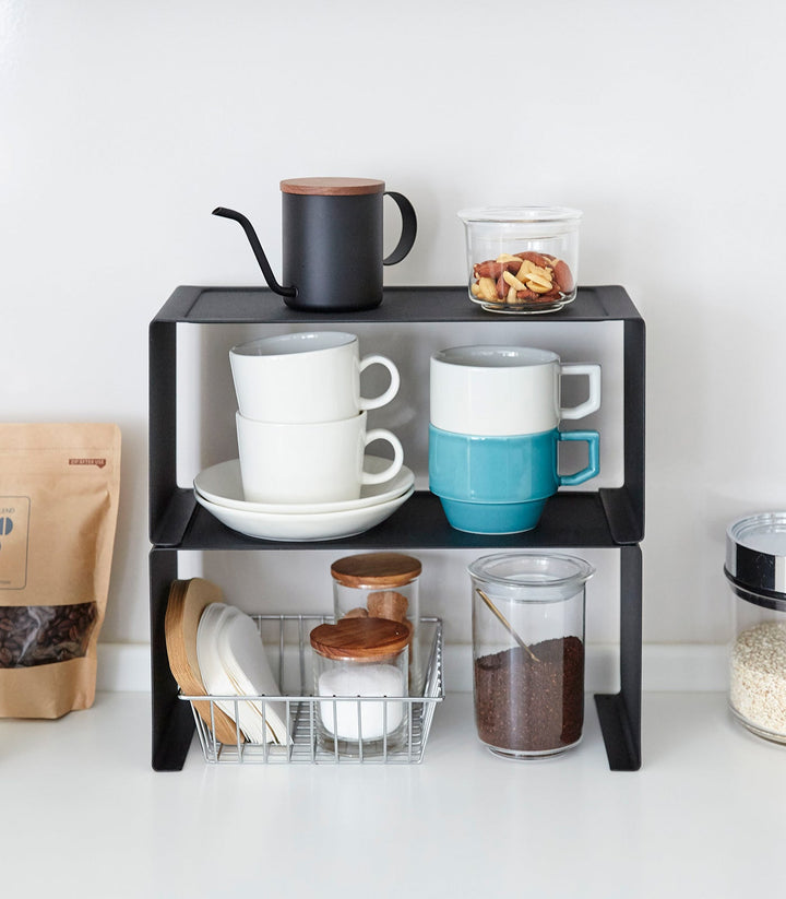 Stornfield | Stackable Kitchen Shelf - Two Sizes - Steel