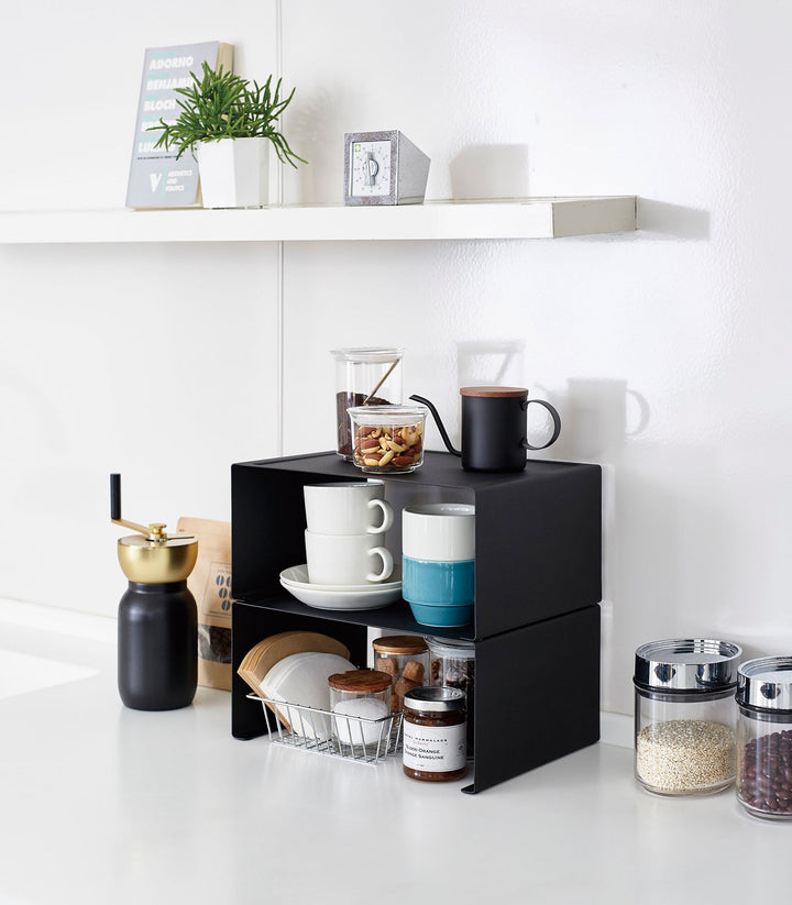 Stornfield | Stackable Kitchen Shelf - Two Sizes - Steel