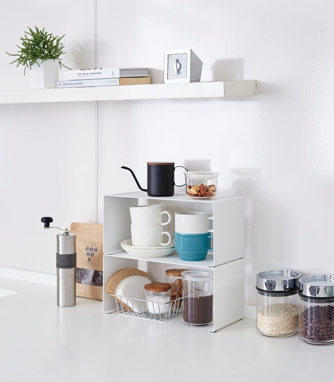 Stornfield | Stackable Kitchen Shelf - Two Sizes - Steel