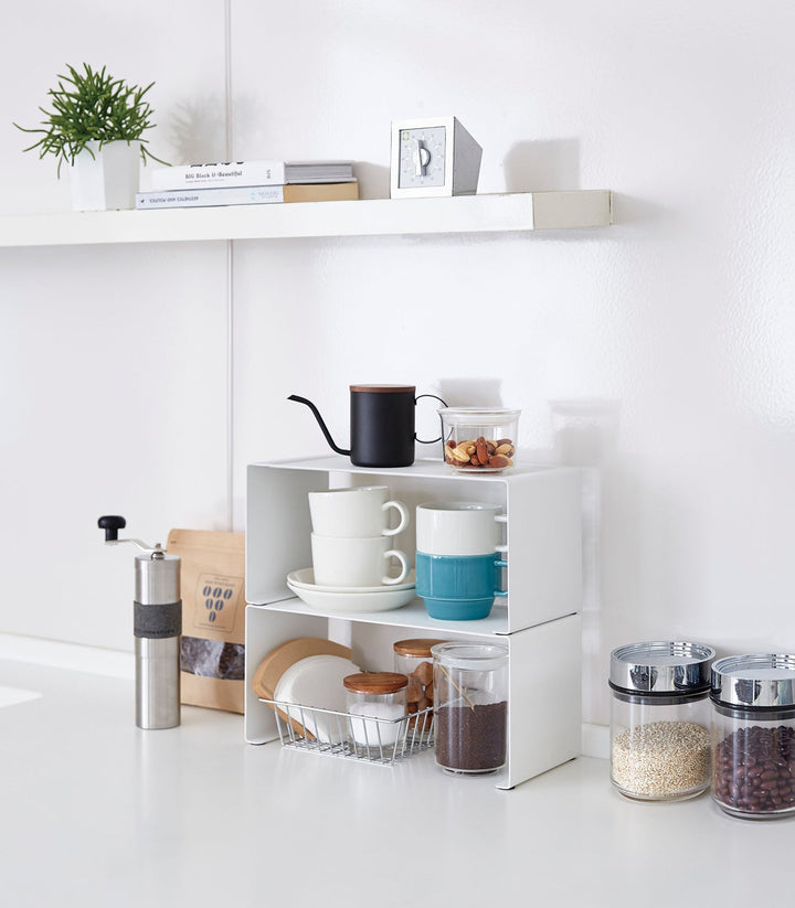 Stornfield | Stackable Kitchen Shelf - Two Sizes - Steel