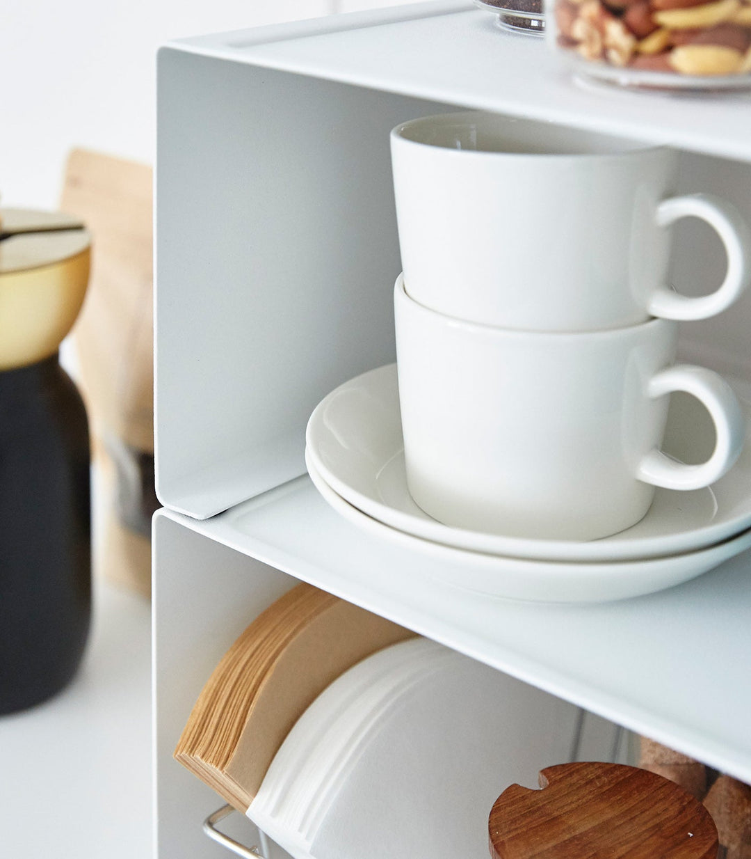 Stornfield | Stackable Kitchen Shelf - Two Sizes - Steel
