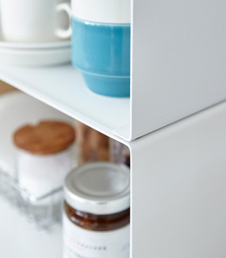 Stornfield | Stackable Kitchen Shelf - Two Sizes - Steel