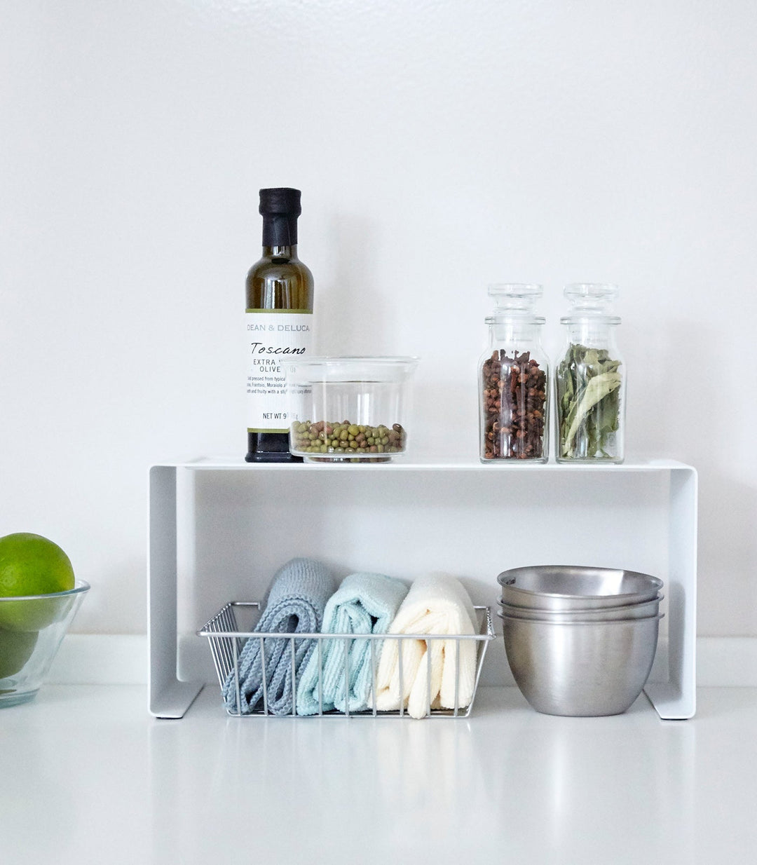 Stornfield | Stackable Kitchen Shelf - Two Sizes - Steel