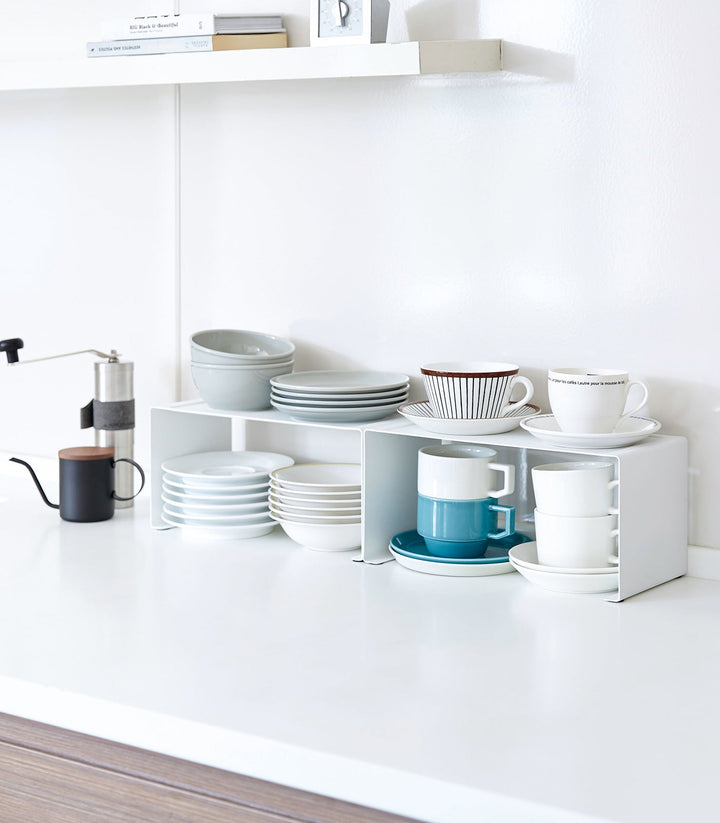 Stornfield | Stackable Kitchen Shelf - Two Sizes - Steel