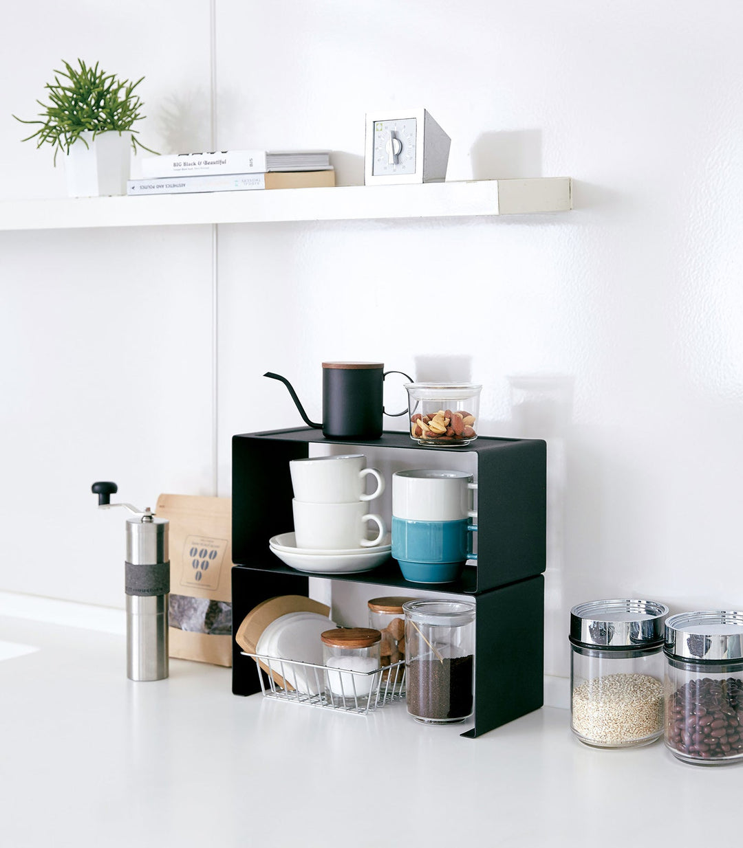 Stornfield | Stackable Kitchen Shelf - Two Sizes - Steel