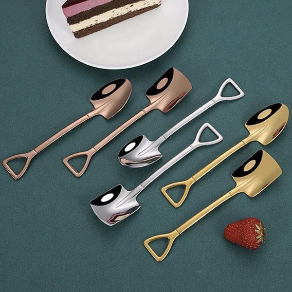 Stainless Steel Shovel Shaped Soup Spoon | Stornfield
