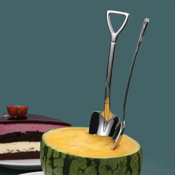 Stainless Steel Shovel Shaped Soup Spoon | Stornfield