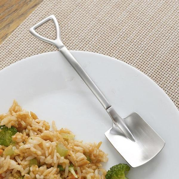 Stainless Steel Shovel Shaped Soup Spoon | Stornfield