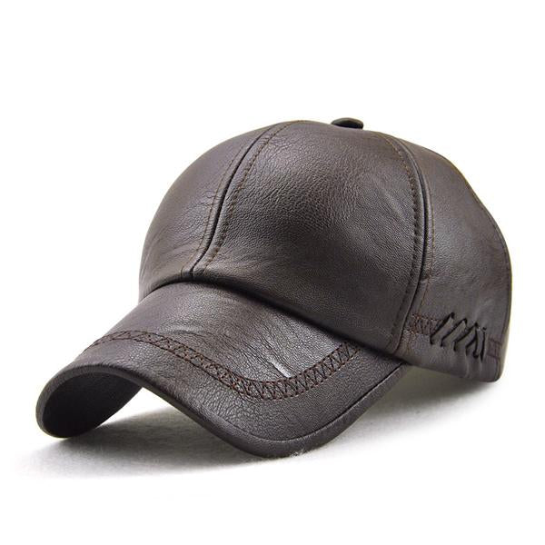 Stanley – Stylish men's baseball cap with leather look | Stornfield