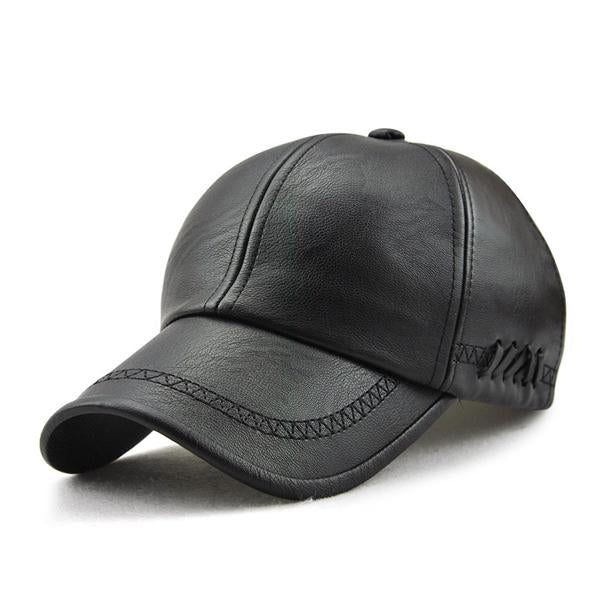 Stanley – Stylish men's baseball cap with leather look | Stornfield