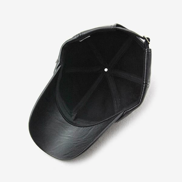 Stanley – Stylish men's baseball cap with leather look | Stornfield