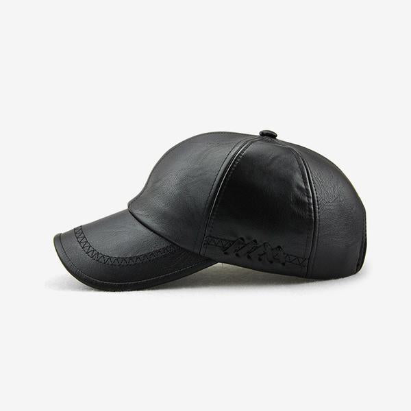 Stanley – Stylish men's baseball cap with leather look | Stornfield