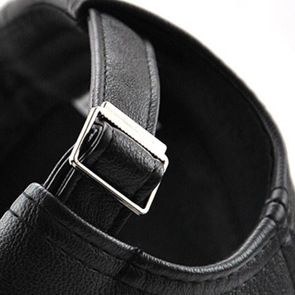 Stanley – Stylish men's baseball cap with leather look | Stornfield