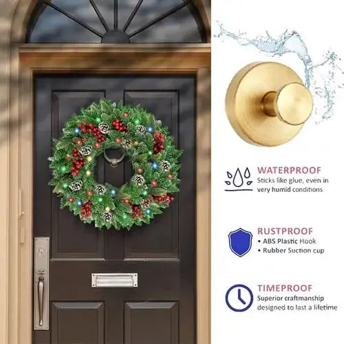 Stornfield | Strong Suction Cup Hooks (5kg Load) | Heavy Duty, Weatherproof & Damage-Free Hanging
