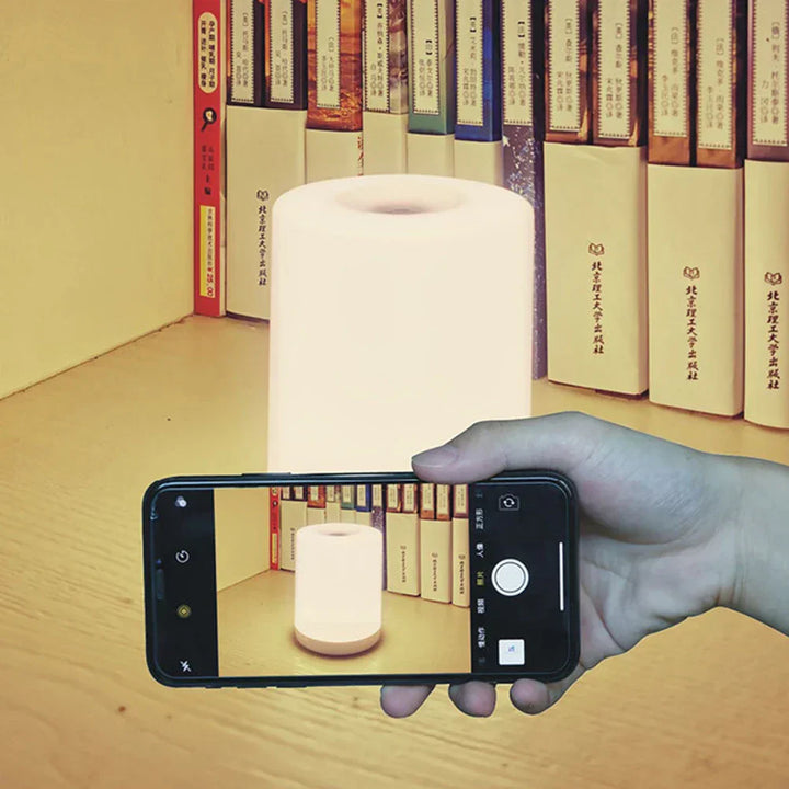 Dimmable LED Table Lamp with USB Port - GlowEase | Stornfield