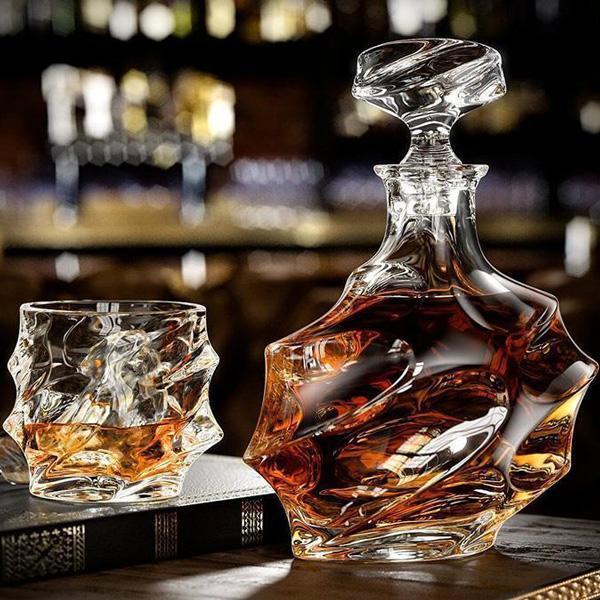 Storm Designer Crystal Whiskey Glass | Stornfield