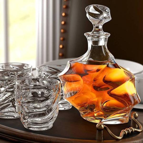 Storm Designer Crystal Whiskey Glass | Stornfield