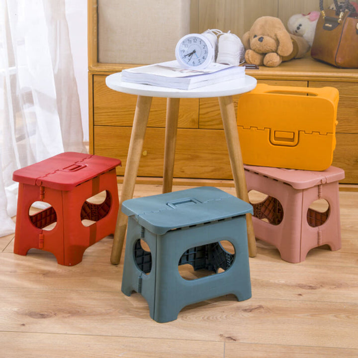 Stornfield | Stowella – Portable Foldable Step Stool with Carry Handle