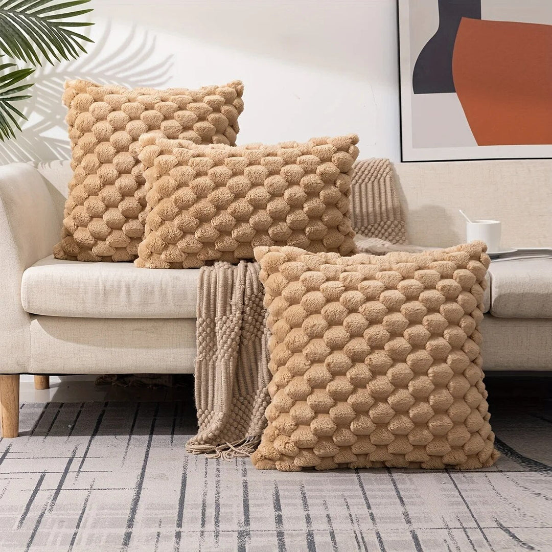 Stornfield | Knitted Square Cushion