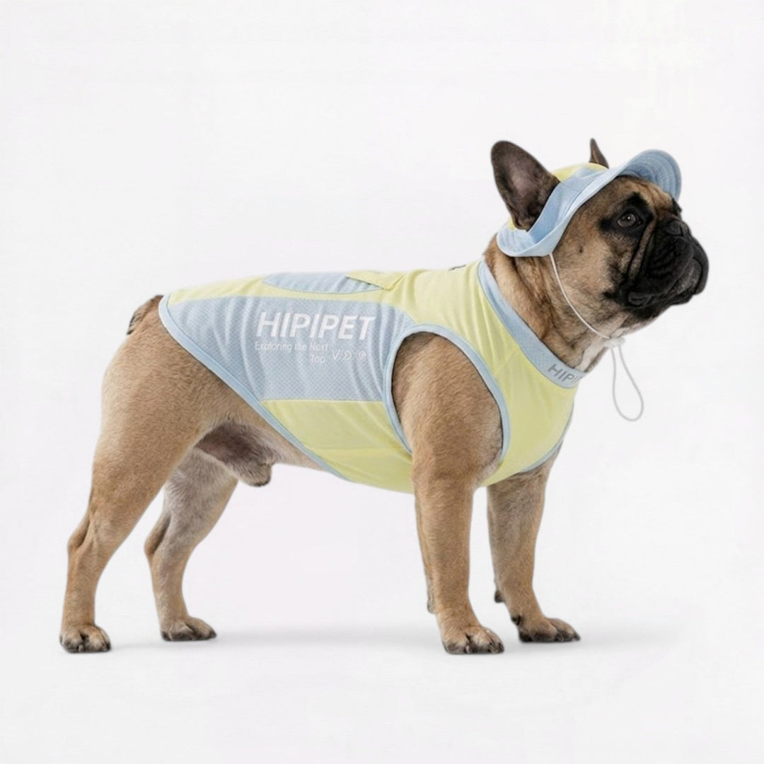 Summer Cooling Mesh Vest for French Bulldogs - Lightweight Pet Apparel | Stornfield