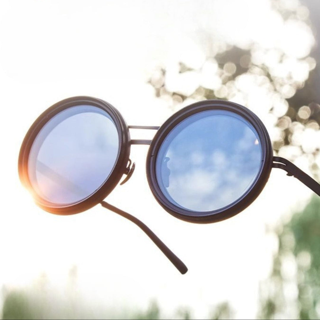 VisionRound Polarized Sunglasses – Unisex Retro Design with Adjustable Light Filter | Stornfield