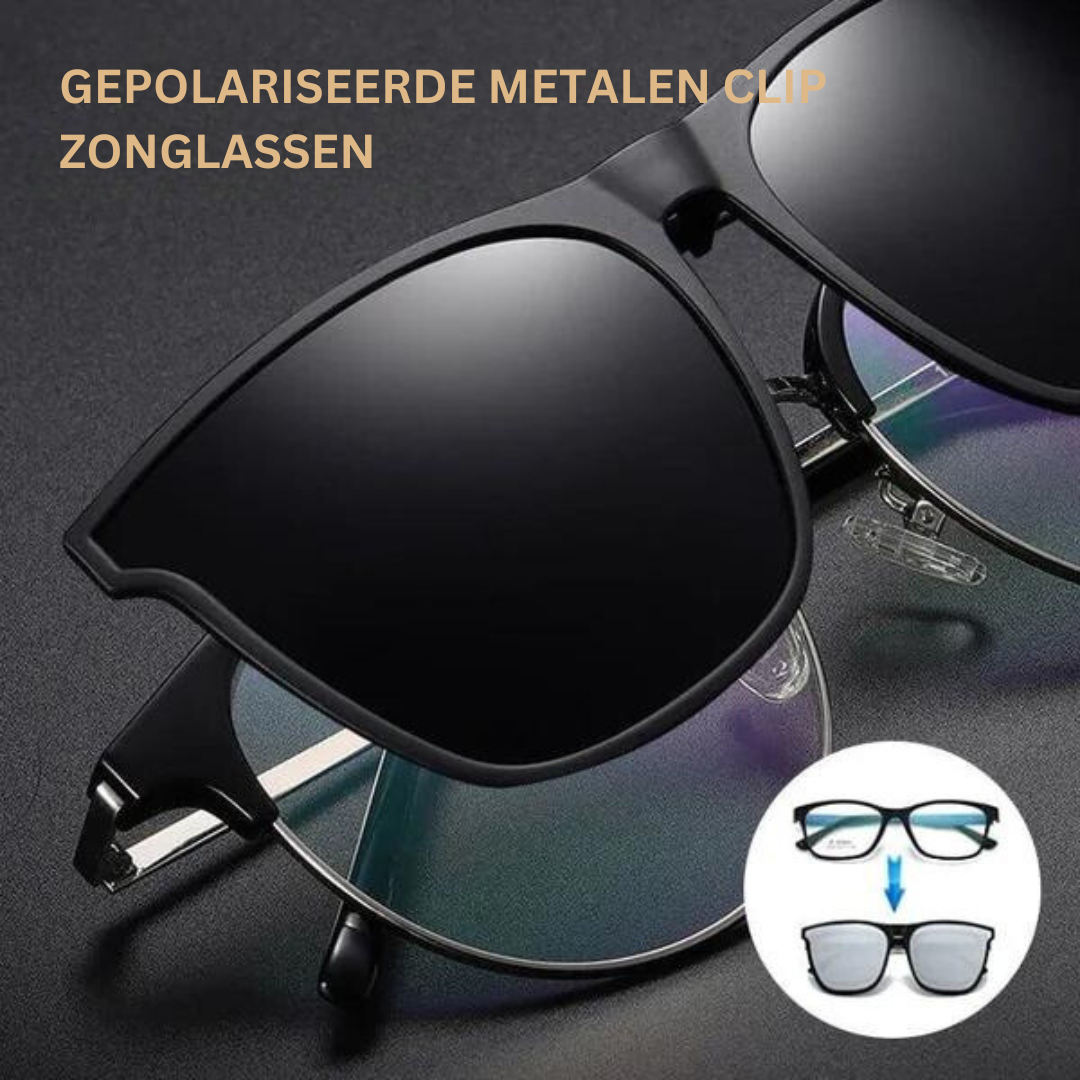 Clip-On Sunglasses with Polarized Lenses and UV400 Protection | Stornfield