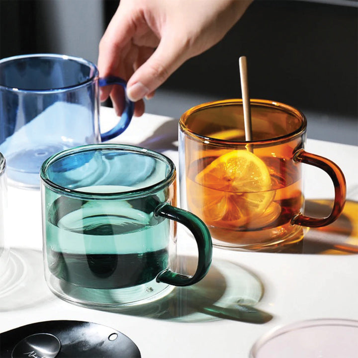 Stornfield | DoublyMug | Tinted Glass Mug for Hot Beverages