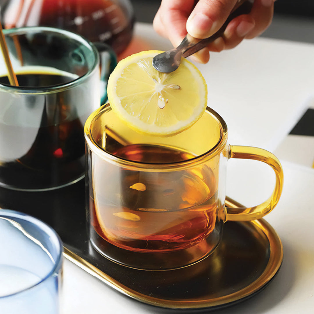 Stornfield | DoublyMug | Tinted Glass Mug for Hot Beverages