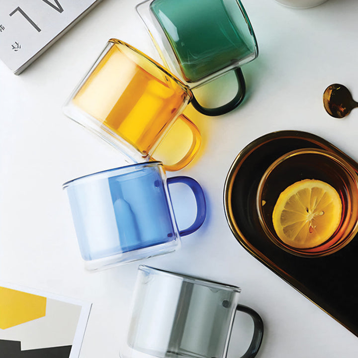 Stornfield | DoublyMug | Tinted Glass Mug for Hot Beverages