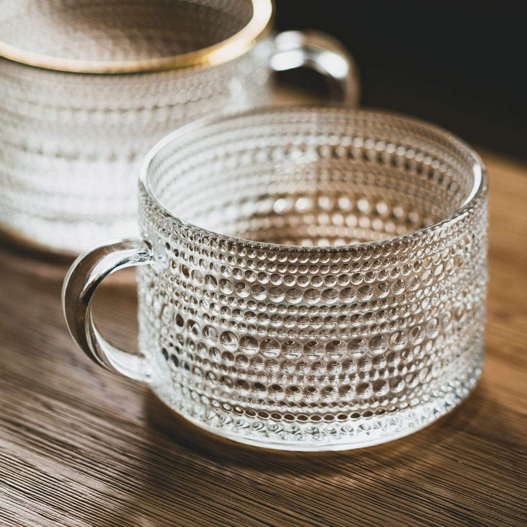 Sunflower - Golden Lines Embossed Teacup Stornfield