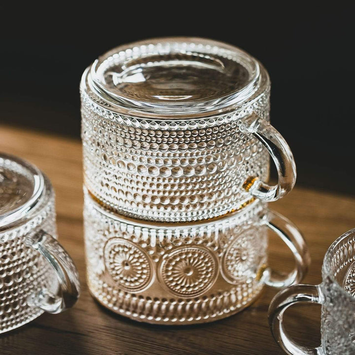 Sunflower - Golden Lines Embossed Teacup Stornfield
