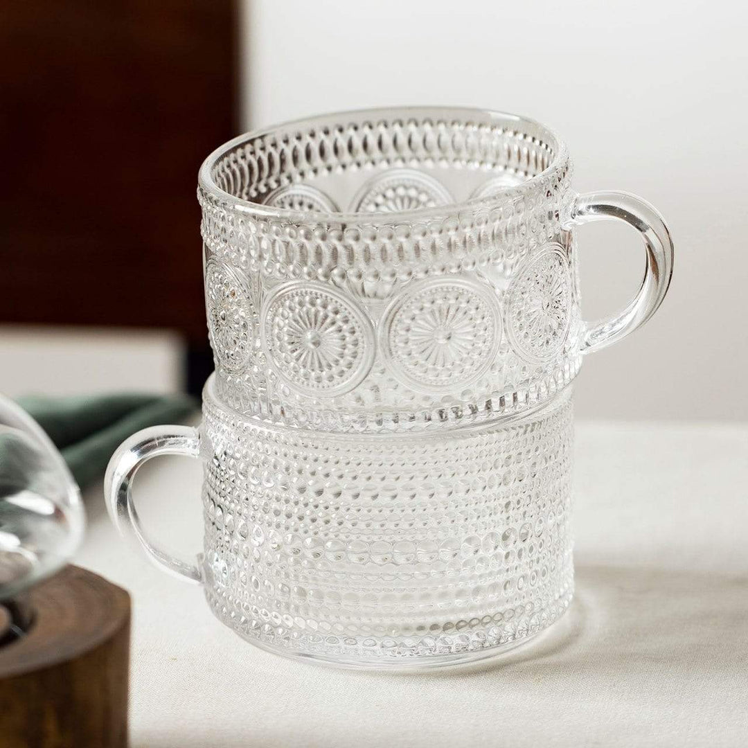 Sunflower - Golden Lines Embossed Teacup Stornfield