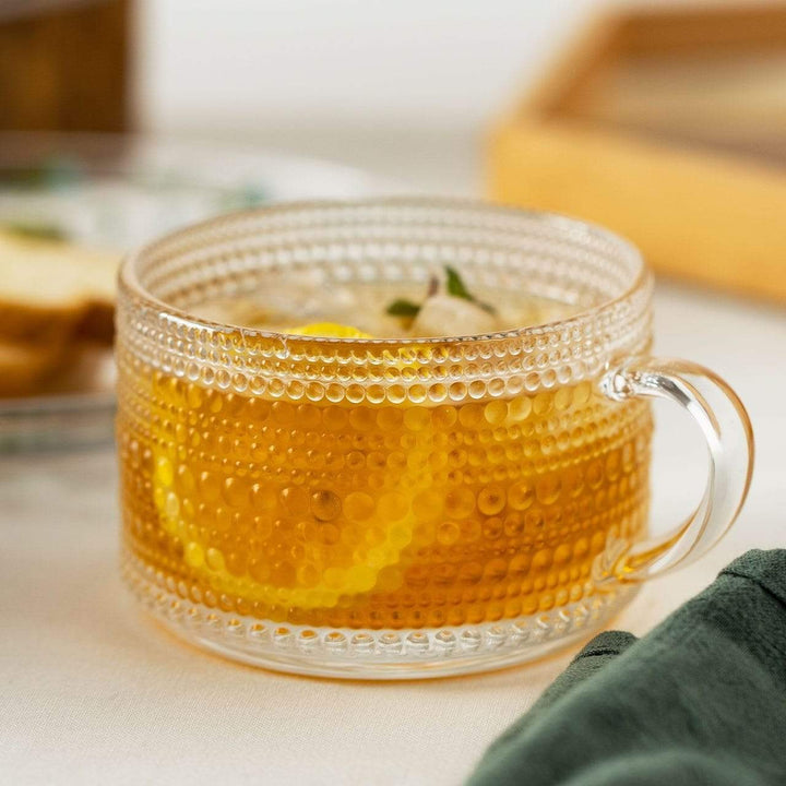 Sunflower - Golden Lines Embossed Teacup Stornfield