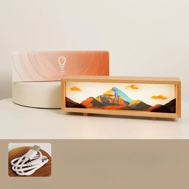 Dream Aura Interactive Desktop Artsy Canvas Lamp | Stonrfield