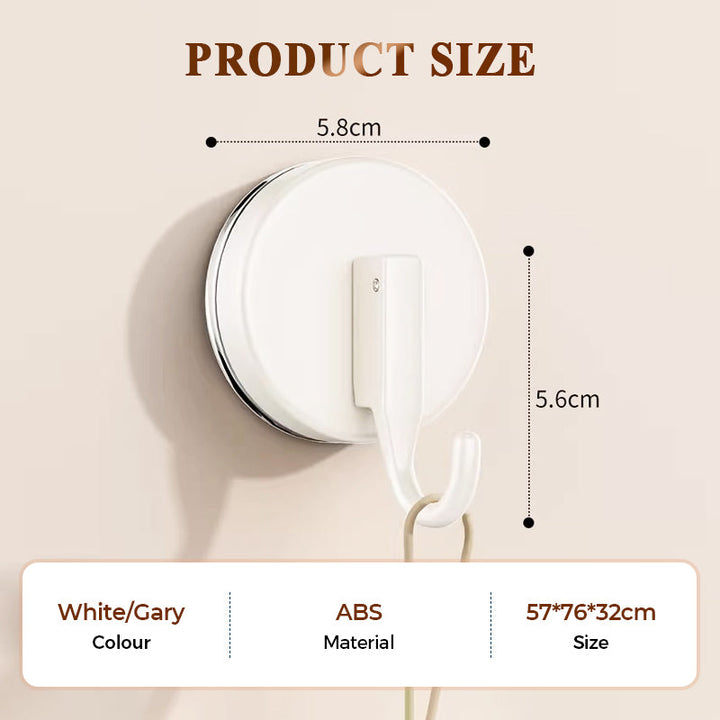 Suction cup hooks without drilling – set of 3 | Stornfield