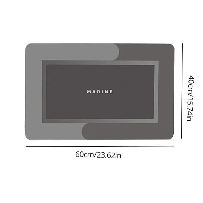 Stornfield | Super Absorbent Bathroom Mat 40×60 cm, Non-Slip & Comfortable