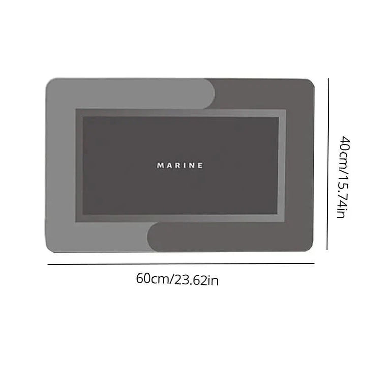 Stornfield | Super Absorbent Bathroom Mat 40×60 cm, Non-Slip & Comfortable