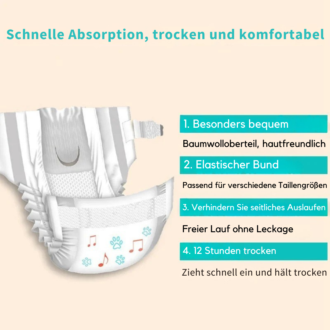 Stornfield Highly Absorbent Disposable Dog Diapers