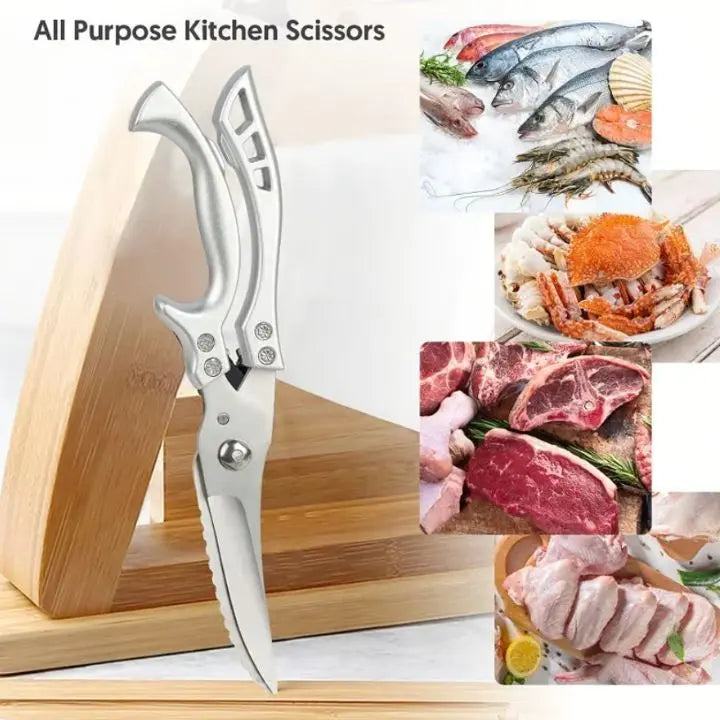 Stornfield | Super strong kitchen scissors – stainless steel & effortless cutting