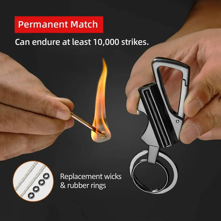 Stornfield | Survival Fire Starter with Bottle Opener – Robust Matches for On the Go
