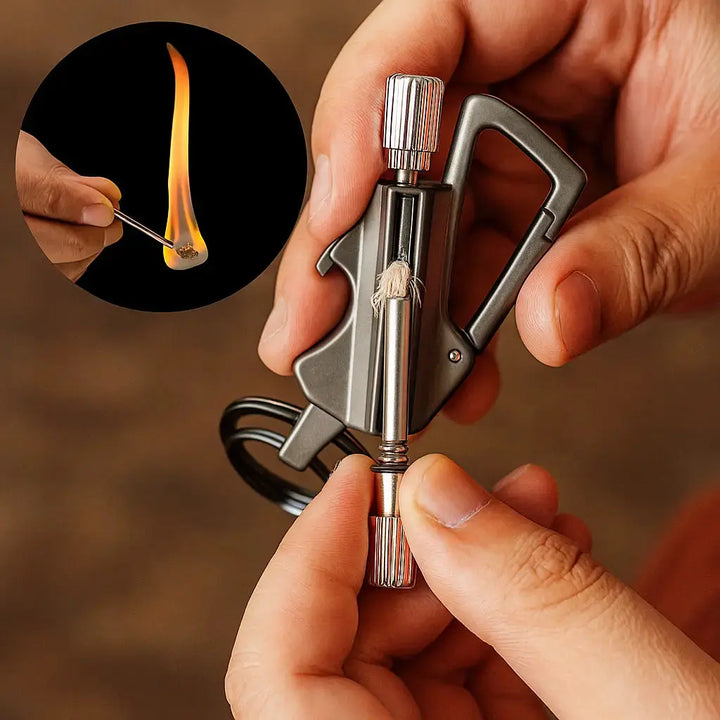 Stornfield | Survival Fire Starter with Bottle Opener – Robust Matches for On the Go