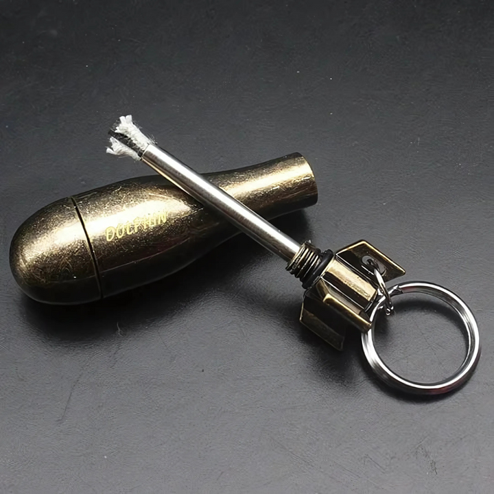 Stornfield | Survival Waterproof Flint Fire Starter Keychain