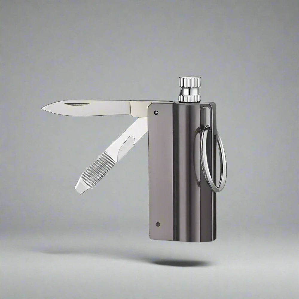Stornfield | Survival Waterproof Flint Fire Starter Keychain