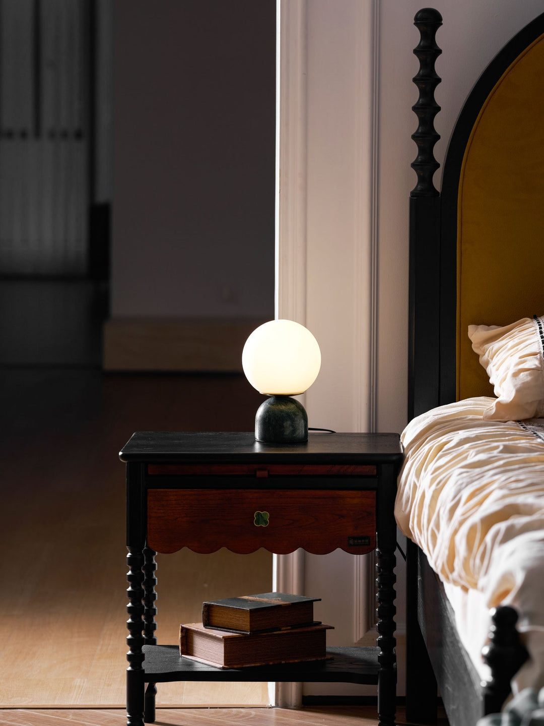 Marble Orb Table Lamp | Stornfield