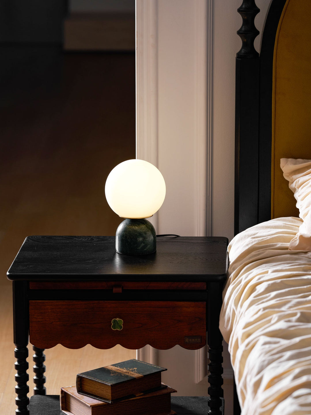 Marble Orb Table Lamp | Stornfield