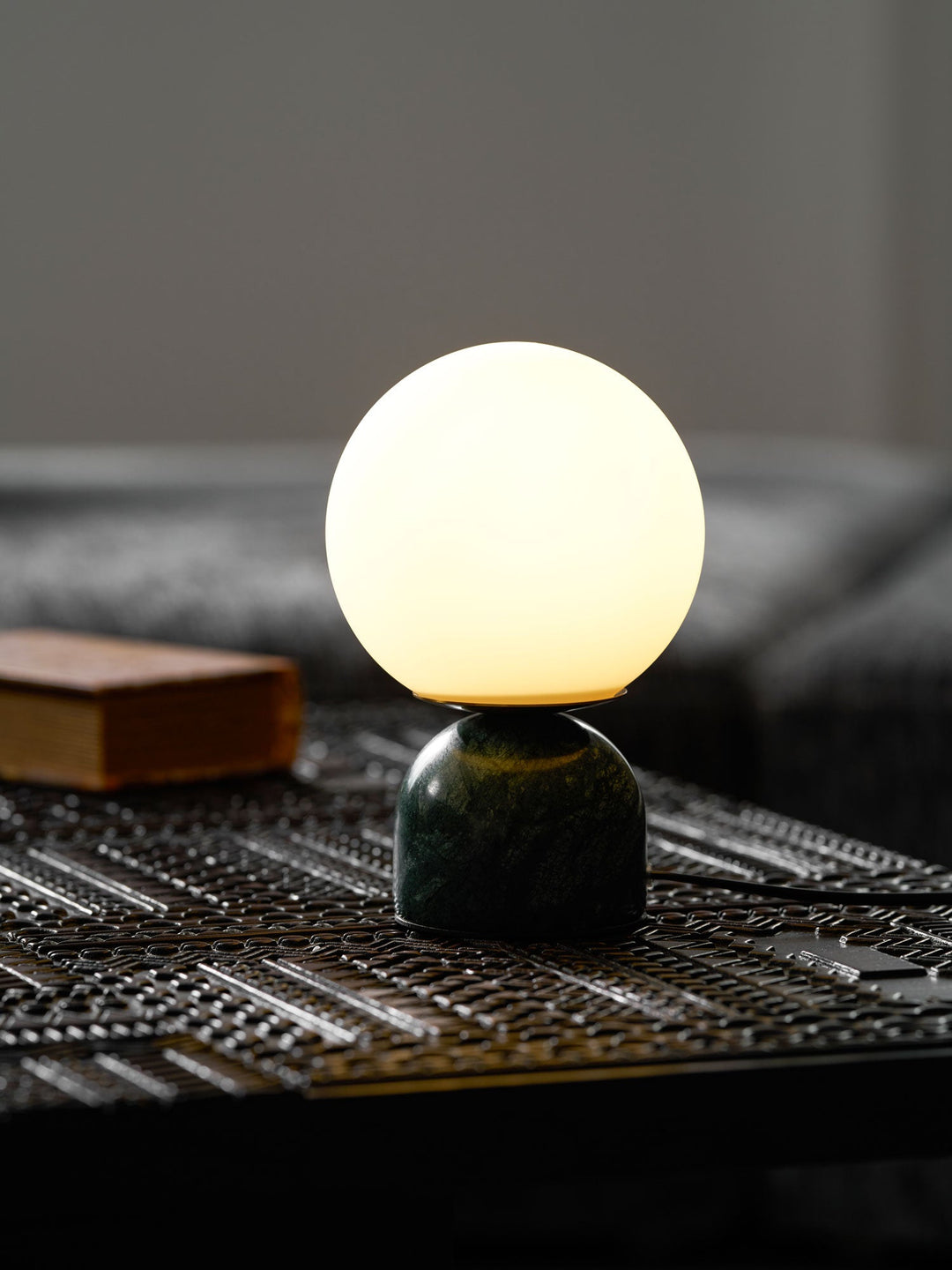 Marble Orb Table Lamp | Stornfield