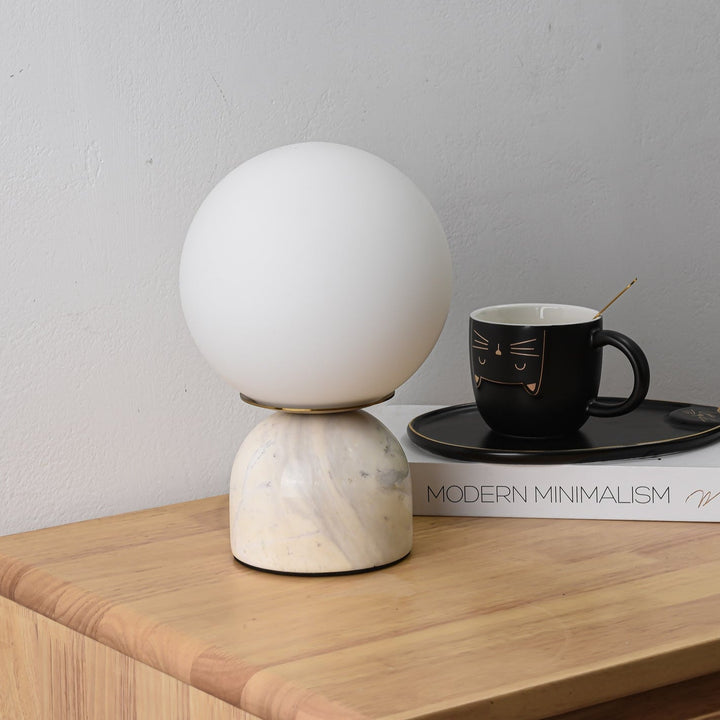 Marble Orb Table Lamp | Stornfield