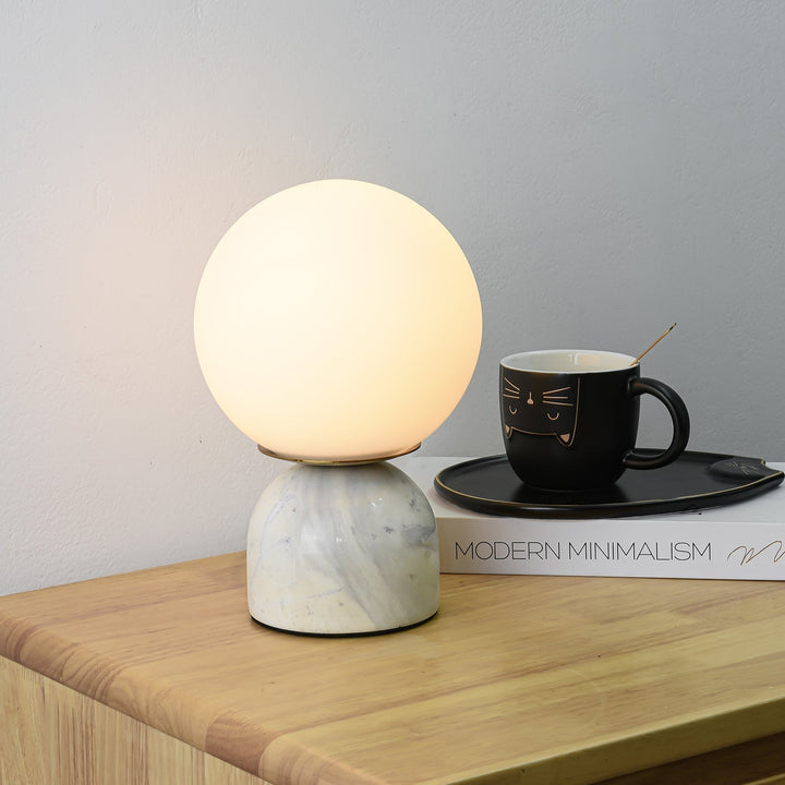 Marble Orb Table Lamp | Stornfield
