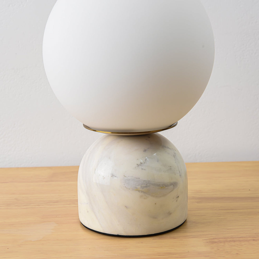 Marble Orb Table Lamp | Stornfield